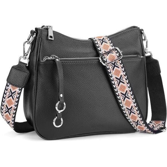 Genuine Leather Purse for Women Soft Crossbody Purse Hobo Bag Women's - Picture 7 of 7